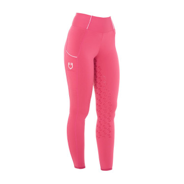 Leggings ajustados para mujer con grip completo Classic Equestro Madreselva Rosa Leggings ajustados para mujer con grip completo Classic Equestro Madreselva Rosa