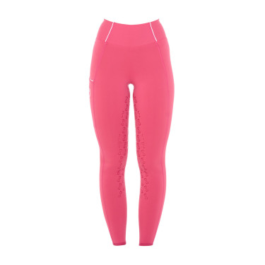 Leggings ajustados para mujer con grip completo Classic Equestro Madreselva Rosa Leggings ajustados para mujer con grip completo Classic Equestro Madreselva Rosa