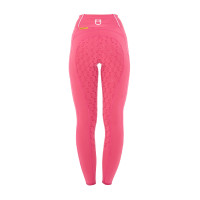 Leggings ajustados para mujer con grip completo Classic Equestro Madreselva Rosa