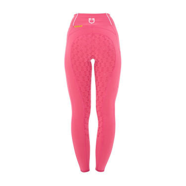 Leggings ajustados para mujer con grip completo Classic Equestro Madreselva Rosa Leggings ajustados para mujer con grip completo Classic Equestro Madreselva Rosa