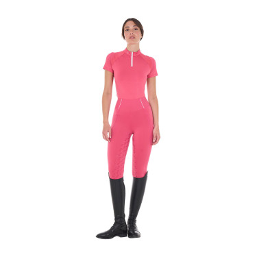 Leggings ajustados para mujer con grip completo Classic Equestro Madreselva Rosa Leggings ajustados para mujer con grip completo Classic Equestro Madreselva Rosa