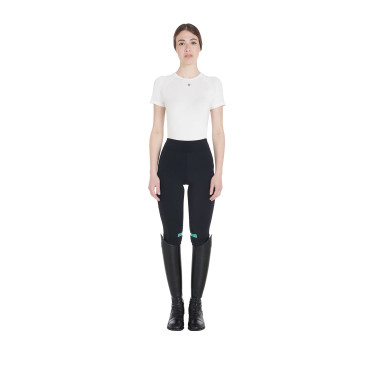 Leggings ajustados de tejido técnico elástico para mujer Kao Light Equestro Leggings ajustados de tejido técnico elástico para mujer Kao Light Equestro