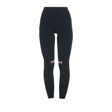 Leggings ajustados de tejido técnico elástico para mujer Kao Equestro Leggings ajustados de tejido técnico elástico para mujer Kao Equestro