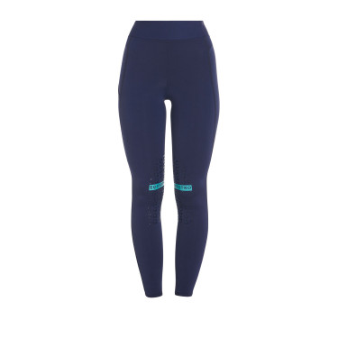 Leggings ajustados de tejido técnico elástico para mujer Kao Equestro Leggings ajustados de tejido técnico elástico para mujer Kao Equestro