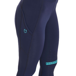 Leggings ajustados de tejido técnico elástico para mujer Kao Equestro Leggings ajustados de tejido técnico elástico para mujer Kao Equestro