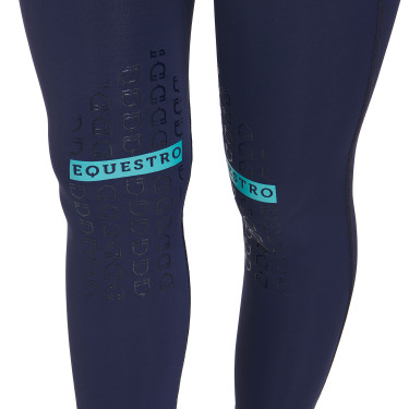Leggings ajustados de tejido técnico elástico para mujer Kao Equestro Leggings ajustados de tejido técnico elástico para mujer Kao Equestro