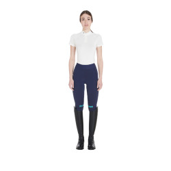 Leggings ajustados de tejido técnico elástico para mujer Kao Equestro Leggings ajustados de tejido técnico elástico para mujer Kao Equestro