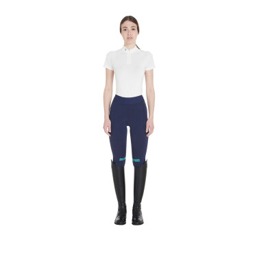 Leggings ajustados de tejido técnico elástico para mujer Kao Equestro Leggings ajustados de tejido técnico elástico para mujer Kao Equestro