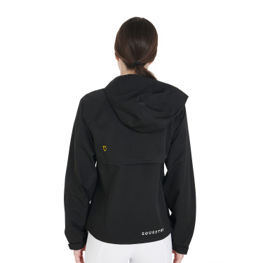 Impermeable técnico de 3 capas para mujer Equestro Impermeable técnico de 3 capas para mujer Equestro