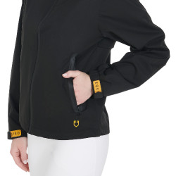 Impermeable técnico de 3 capas para mujer Equestro Impermeable técnico de 3 capas para mujer Equestro