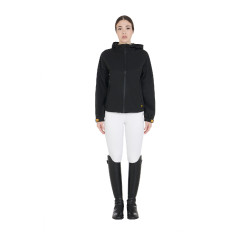 Impermeable técnico de 3 capas para mujer Equestro Impermeable técnico de 3 capas para mujer Equestro