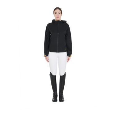 Impermeable técnico de 3 capas para mujer Equestro Impermeable técnico de 3 capas para mujer Equestro