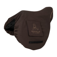 Funda de asiento con forro polar Acavallo Castaño Marr&amp;amp;amp;oacute;n