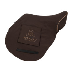 Funda de asiento con forro polar Acavallo Castaño Marr&amp;amp;amp;oacute;n