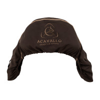 Funda de asiento con forro polar Acavallo Castaño Marr&amp;amp;amp;oacute;n
