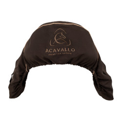 Funda de asiento con forro polar Acavallo Castaño Marr&amp;amp;amp;oacute;n