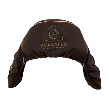 Funda de asiento con forro polar Acavallo Castaño Marr&amp;amp;amp;oacute;n