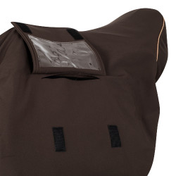 Funda de asiento con forro polar Acavallo Castaño Marr&amp;amp;amp;oacute;n