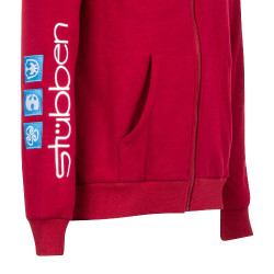 Sudadera con capucha para hombre con multi-logo Equestro Scooter Beige