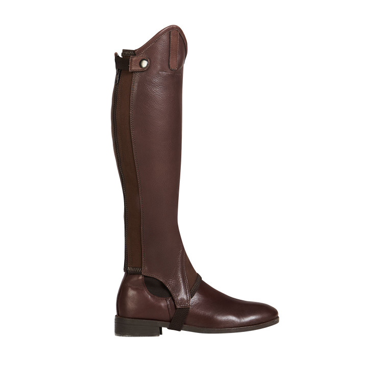 Mini-chaps unisex con inserciones de silicona Gel Grip System Equestro Mini-chaps unisex con inserciones de silicona Gel Grip System Equestro