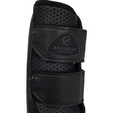 Guarniciones delanteras de neopreno perforado con doble cierre de velcro Acavallo Guarniciones delanteras de neopreno perforado con doble cierre de velcro Acavallo