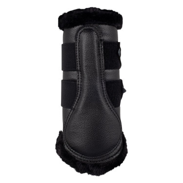 Guarniciones delanteras de cuero ecológico con forro sintético y doble velcro Acavallo Guarniciones delanteras de cuero ecológico con forro sintético y doble velcro Acavallo