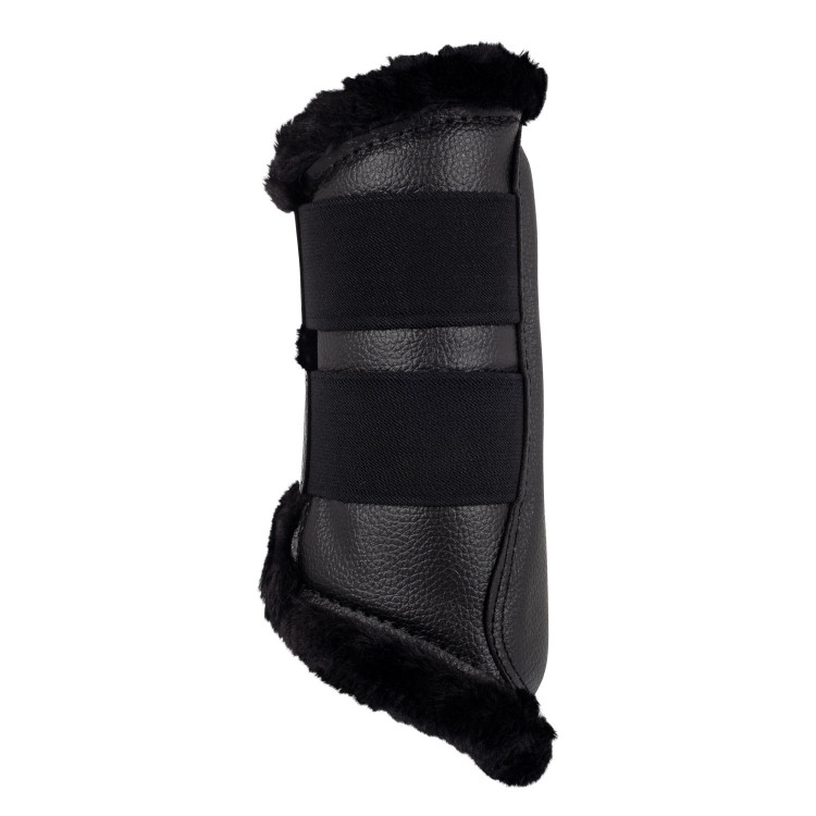 Guarniciones delanteras de cuero ecológico con forro sintético y doble velcro Acavallo Guarniciones delanteras de cuero ecológico con forro sintético y doble velcro Acavallo