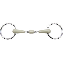 Filete 2 anillas Feeling flexi con embocadura de 3 piezas Filete 2 anillas Feeling flexi con embocadura de 3 piezas