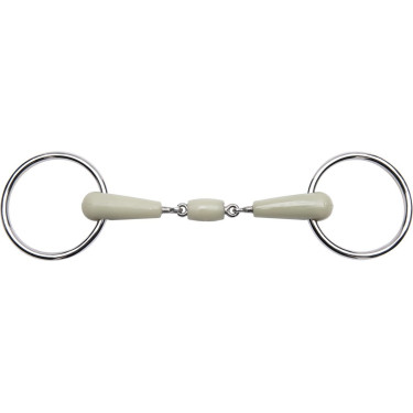 Filete 2 anillas Feeling flexi con embocadura de 3 piezas Filete 2 anillas Feeling flexi con embocadura de 3 piezas