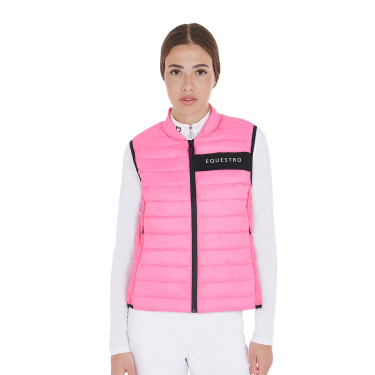 Chaleco de tejido técnico cortaviento para mujer Equestro