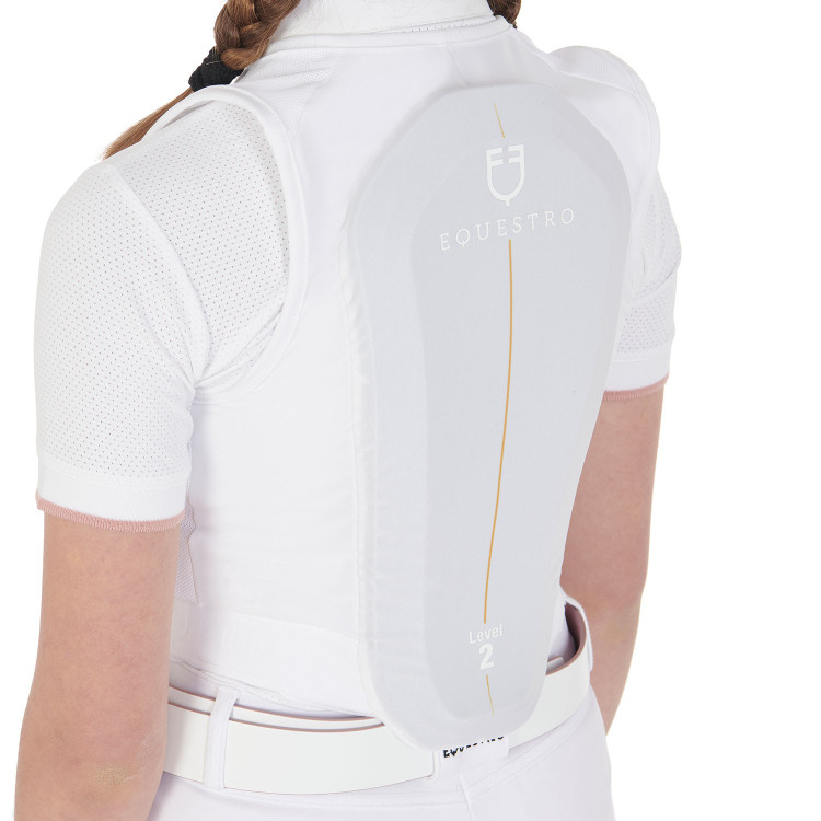 Chaleco de protección nivel 2 con pecho acolchado para niño Equestro Chaleco de protección nivel 2 con pecho acolchado para niño Equestro