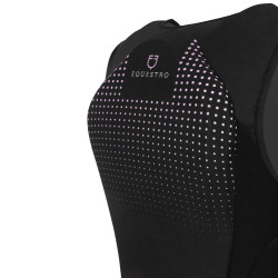 Chaleco de protección para adulto con cinturón Equestro Lila Azul