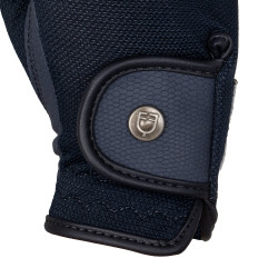 Guantes unisex de tejido técnico y malla Equestro Guantes unisex de tejido técnico y malla Equestro