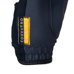 Guantes unisex de tejido técnico y malla Equestro Guantes unisex de tejido técnico y malla Equestro