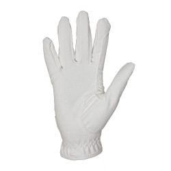 Guantes unisex de cuero sintético suave con cierre de velcro Equestro Guantes unisex de cuero sintético suave con cierre de velcro Equestro