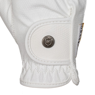 Guantes unisex de cuero sintético suave con cierre de velcro Equestro Guantes unisex de cuero sintético suave con cierre de velcro Equestro