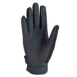 Guantes infantiles Sunny de tejido técnico Equestro Marino Azul marino
