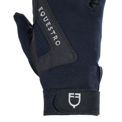 Guantes de tela técnica Sunny Equestro Marino Azul marino