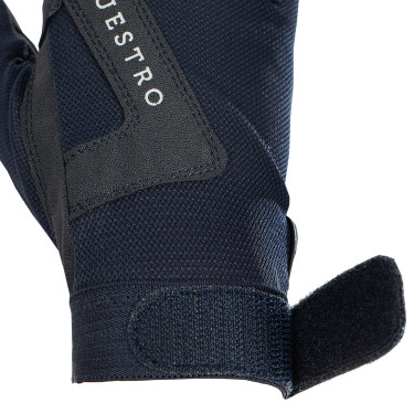 Guantes de tela técnica Sunny Equestro Marino Azul marino