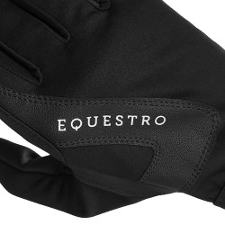 Guantes de tela técnica con forro polar Equestro Guantes de tela técnica con forro polar Equestro