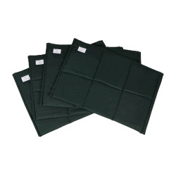 Sous bandages coton Equestro Caza verde