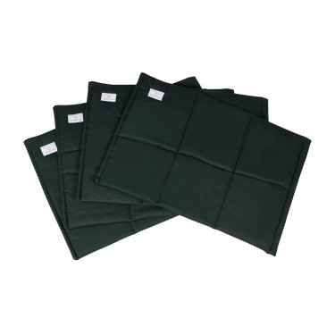 Sous bandages coton Equestro Caza verde
