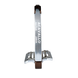 Steigbügel Arena Aluplus Junior 10,5 cm Acavallo Castaño Marrón Steigbügel Arena Aluplus Junior 10,5 cm Acavallo Castaño Marrón