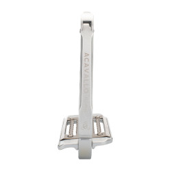 Estribos Arena Aluplus 2.0 Acavallo Aluminio Plata Estribos Arena Aluplus 2.0 Acavallo Aluminio Plata