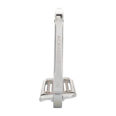 Estribos Arena Aluplus 2.0 Acavallo Aluminio Plata Estribos Arena Aluplus 2.0 Acavallo Aluminio Plata