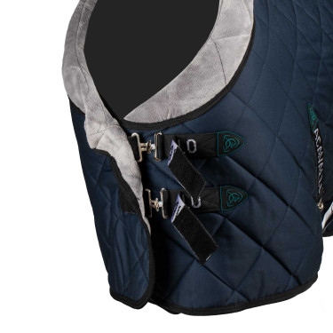 Forro para manta de cuadra acolchada 200g Acavallo Marino Azul marino