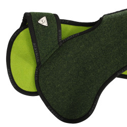 Amortiguador Piuma WFS doble bolsillo de fieltro delantero Acavallo Bosque / verde
