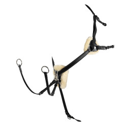 Pechopetral de 5 puntos Salome con sistema Magic Equestro