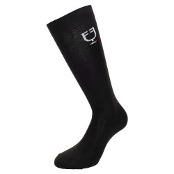 Calcetines técnicos elásticos con bandera italiana Equestro Calcetines técnicos elásticos con bandera italiana Equestro