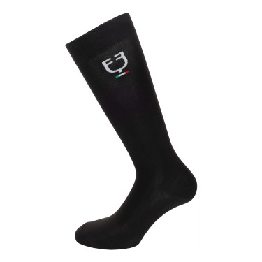 Calcetines técnicos elásticos con bandera italiana Equestro Calcetines técnicos elásticos con bandera italiana Equestro